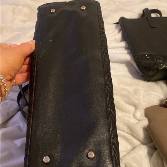 Kate ♠️ spade Black Quilted Women's Bag - Picture 2 of 4